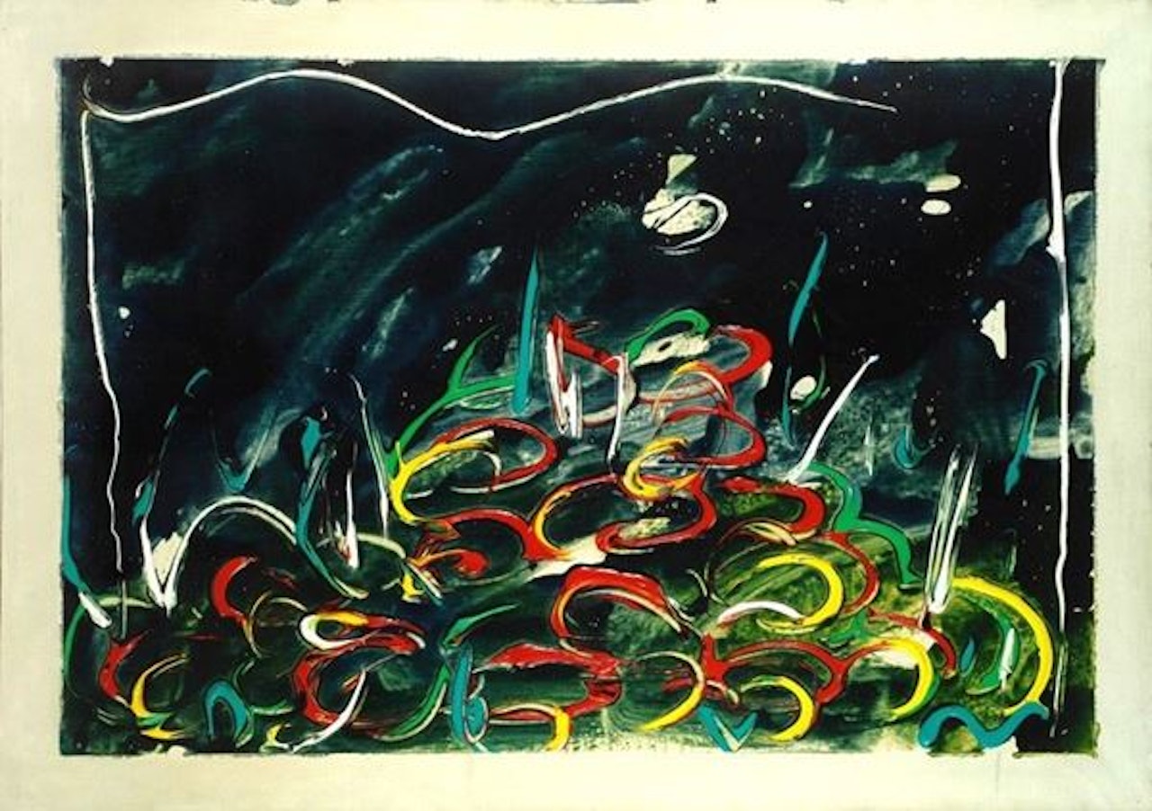 Without title by Mario Schifano