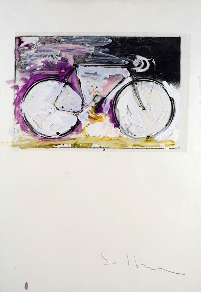 Without title by Mario Schifano