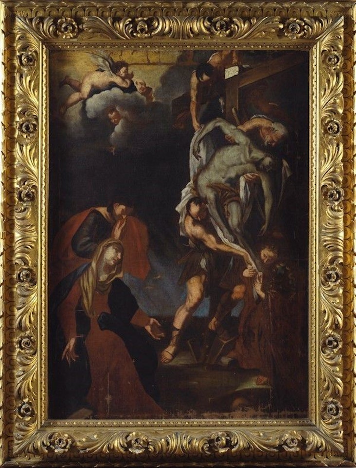 Deposition from the cross by Neapolitan School