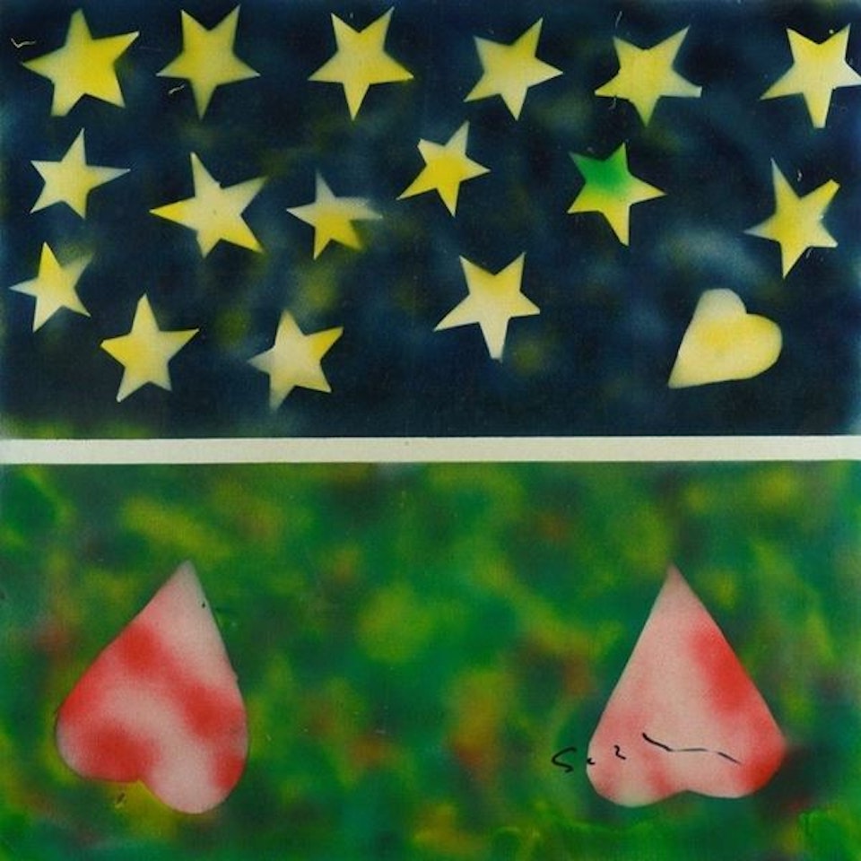 Without title by Mario Schifano