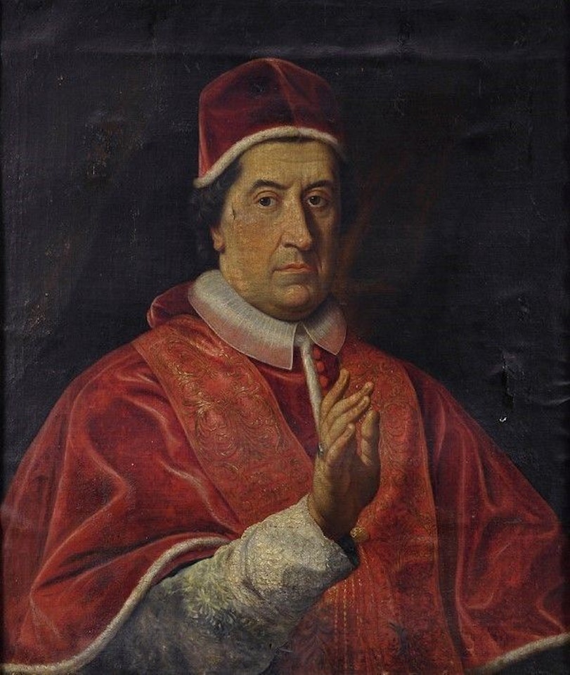 Portrait of a cardinal by Roman School