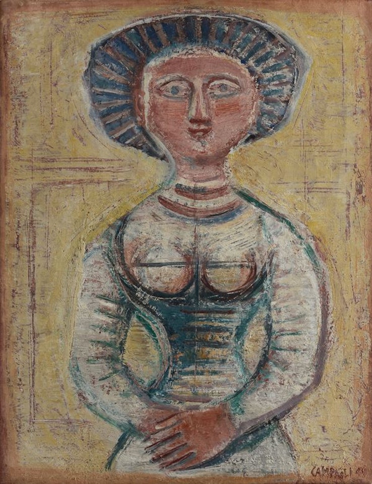 Bust by Massimo Campigli