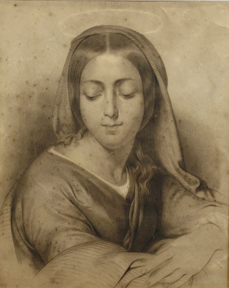 Santa by Francesco Hayez