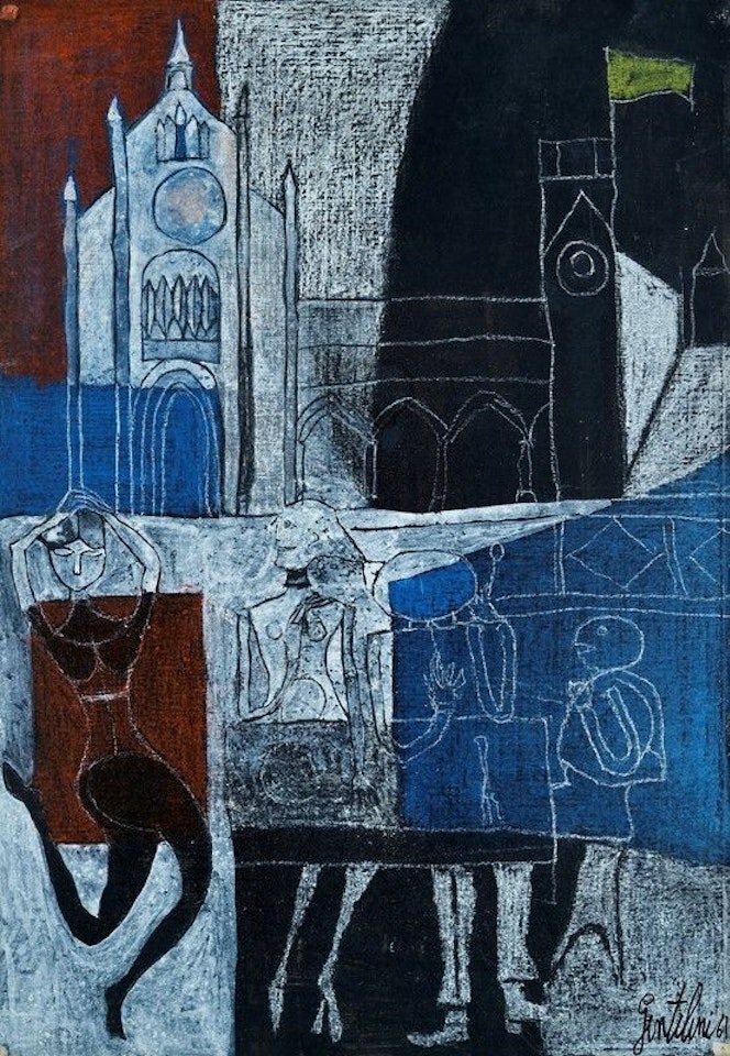 Without title by Franco Gentilini