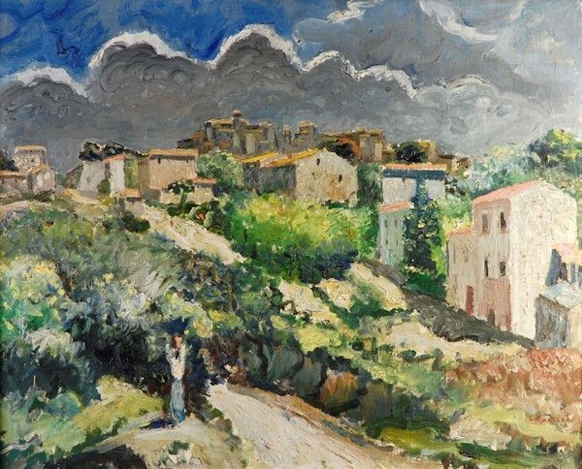 Landscape by Giovanni Colacicchi