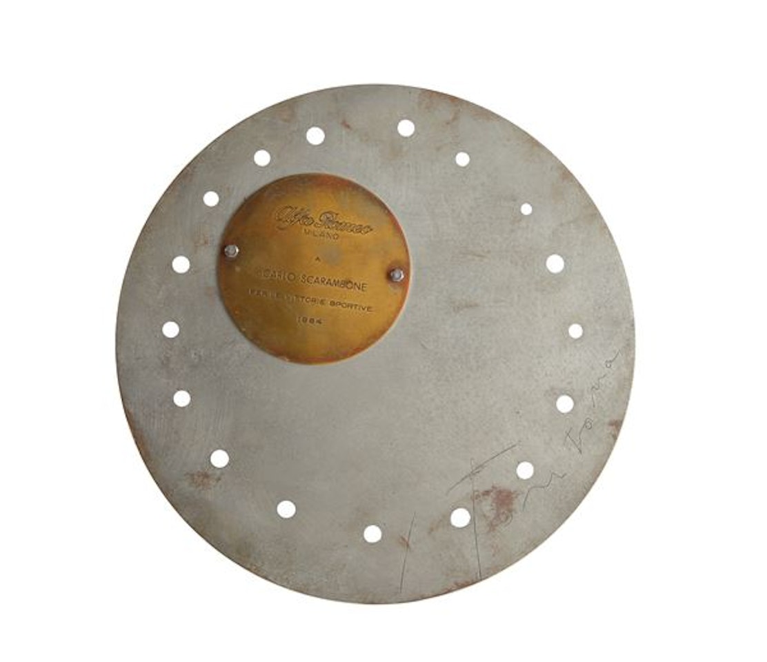 Disk by Lucio Fontana