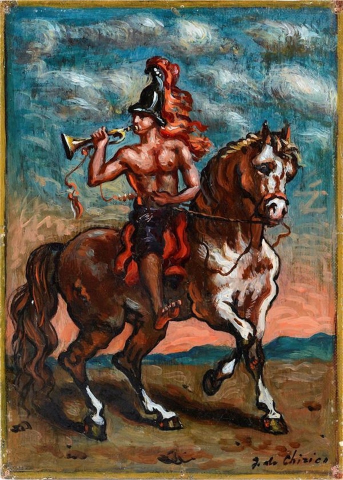 The Trumpeter by Giorgio de Chirico