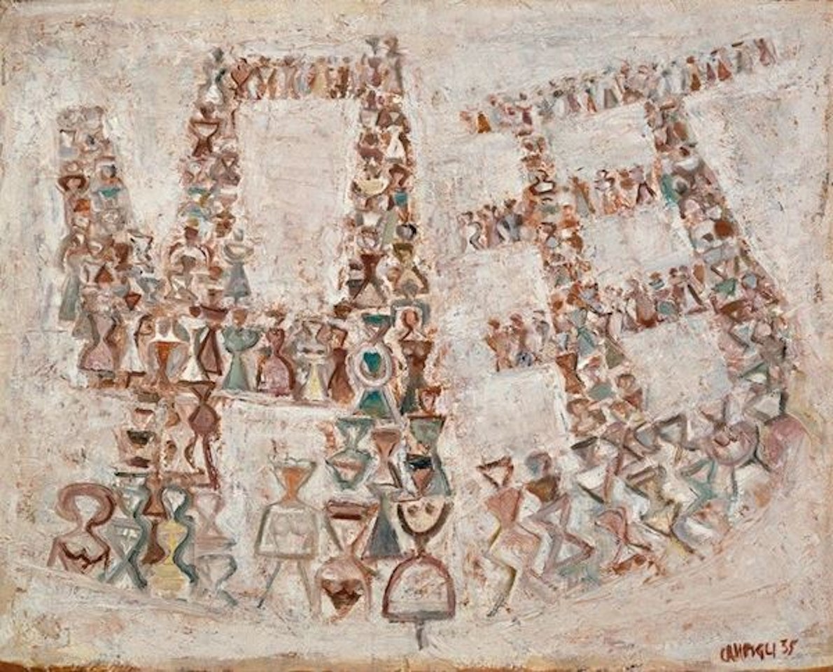 The city by Massimo Campigli