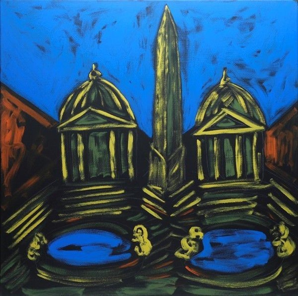 Obelisk by Tano Festa