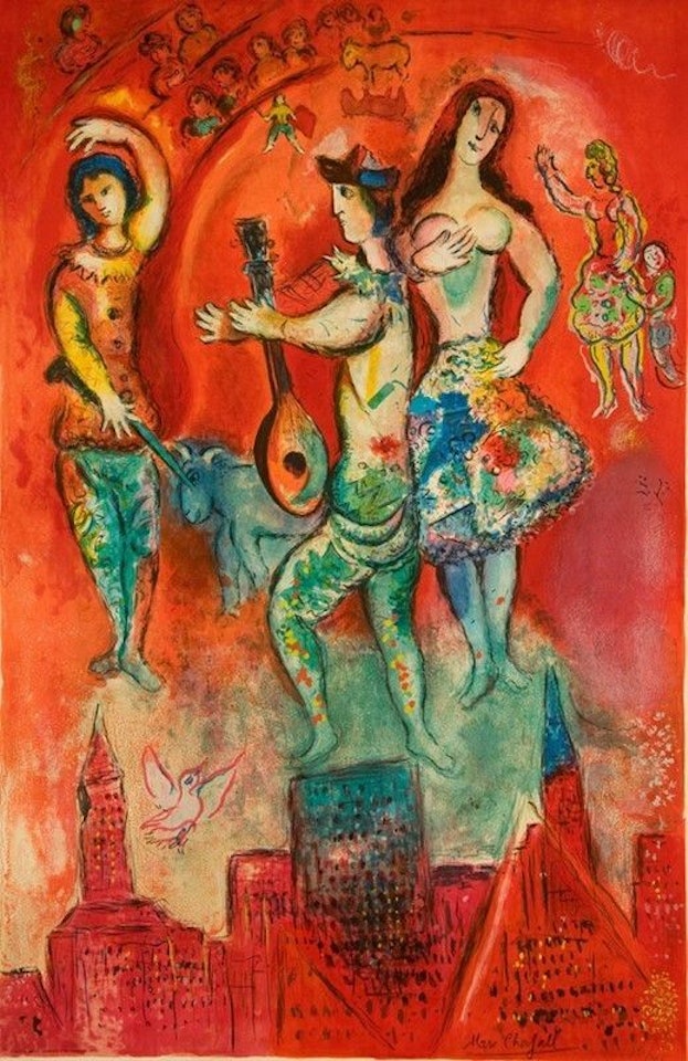 Carmen by Marc Chagall