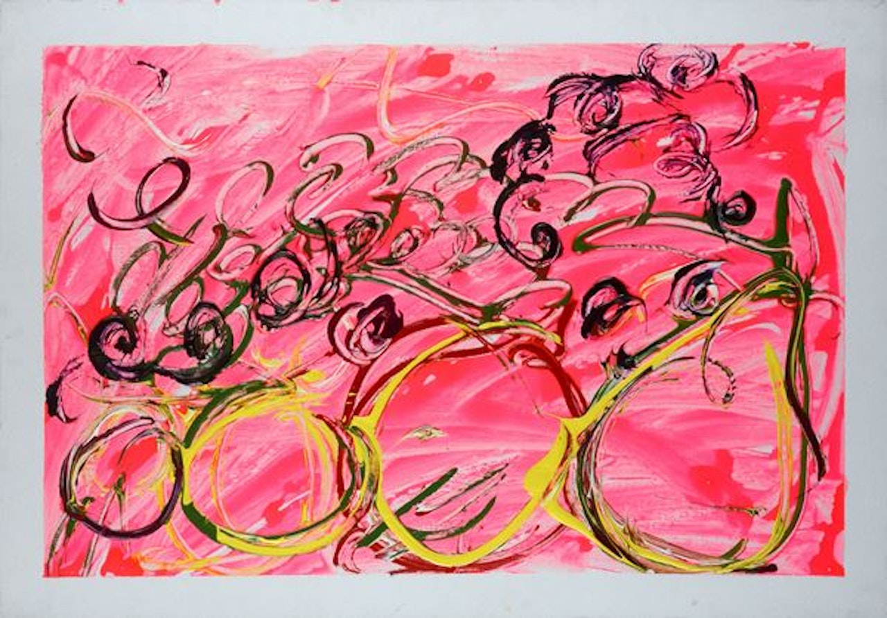 Without title by Mario Schifano