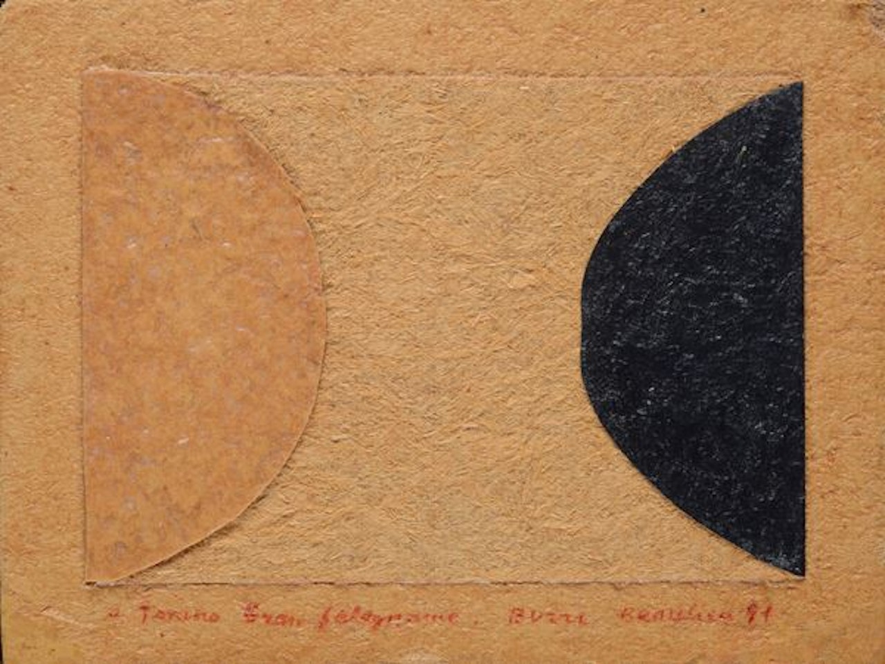 Cellotex by Alberto Burri