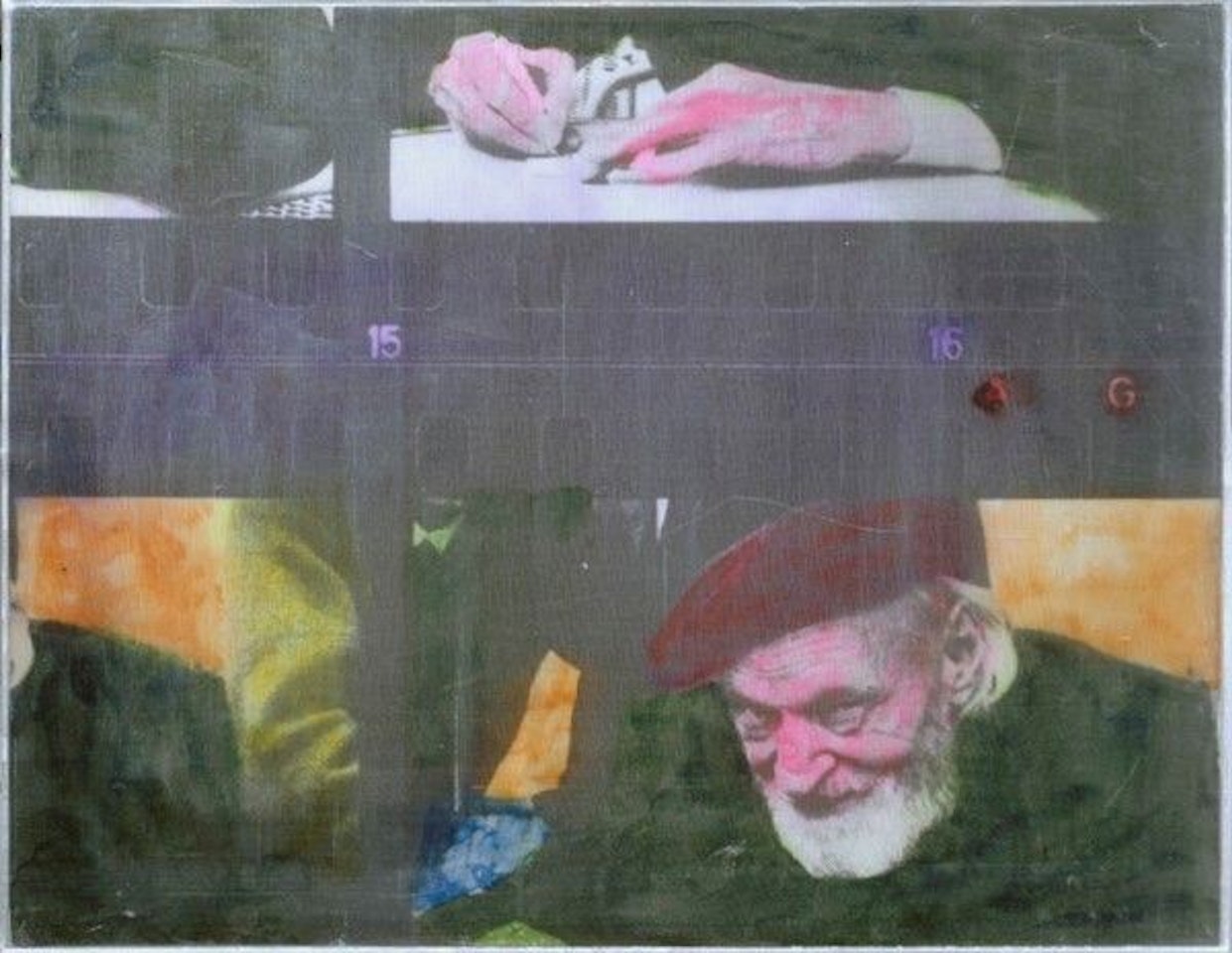Untitled (Ungaretti) by Mario Schifano
