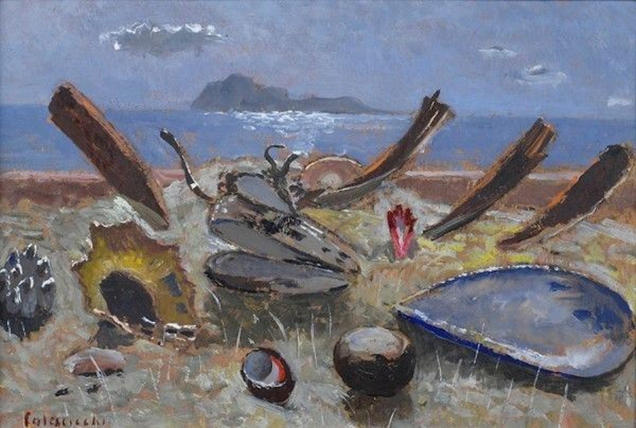 Still life with marina by Giovanni Colacicchi