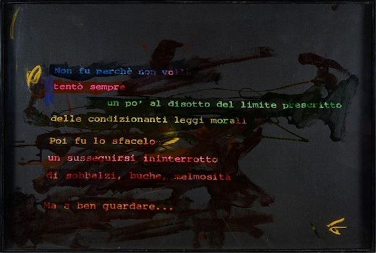 Without title by Mario Schifano