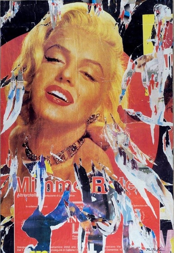 Radiant Marilyn by Mimmo Rotella
