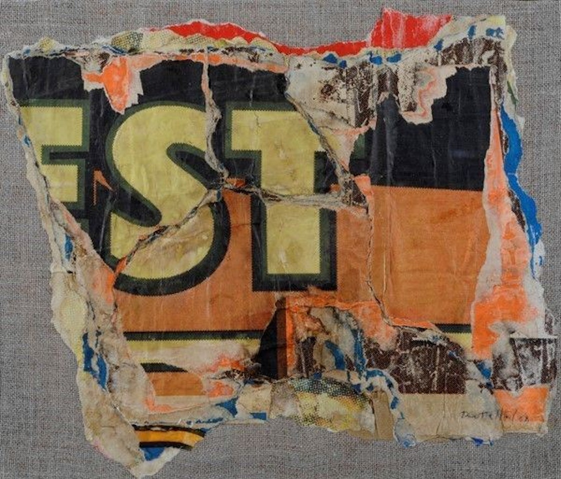 East by Mimmo Rotella
