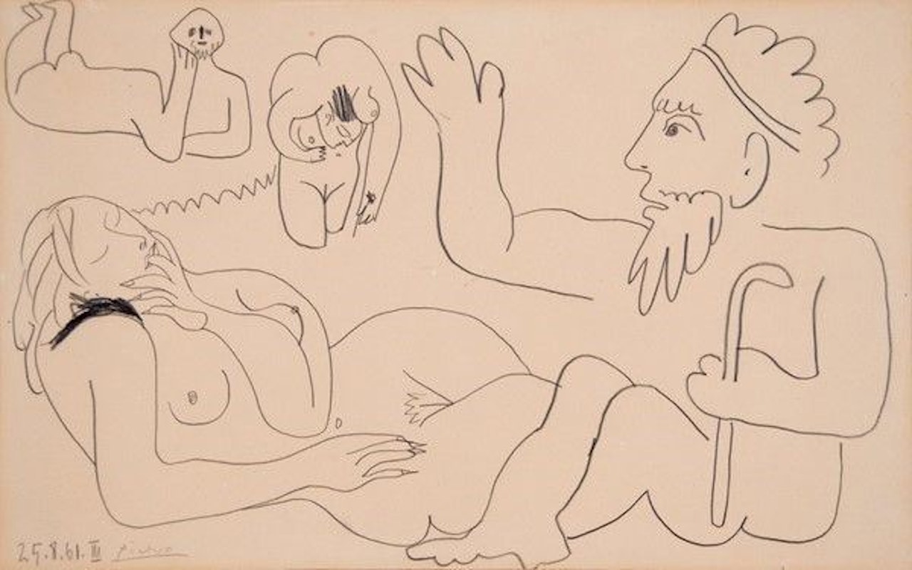 Dejeneur by Pablo Picasso