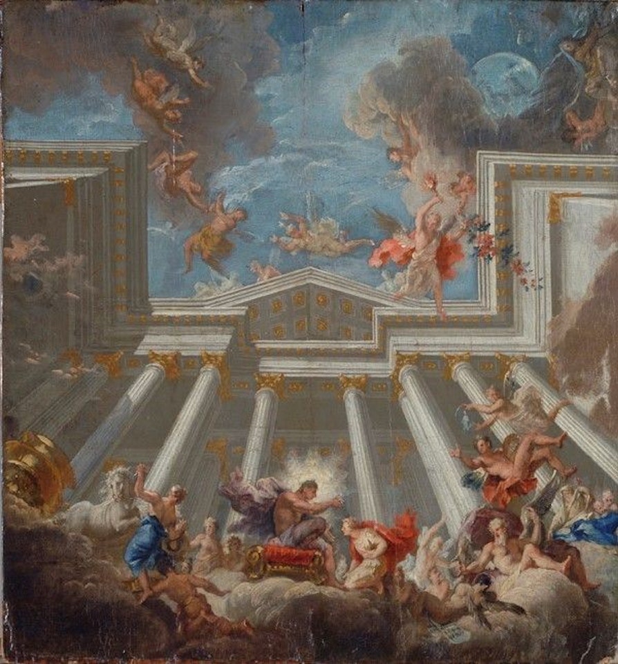 Study for ceiling by Venetian School
