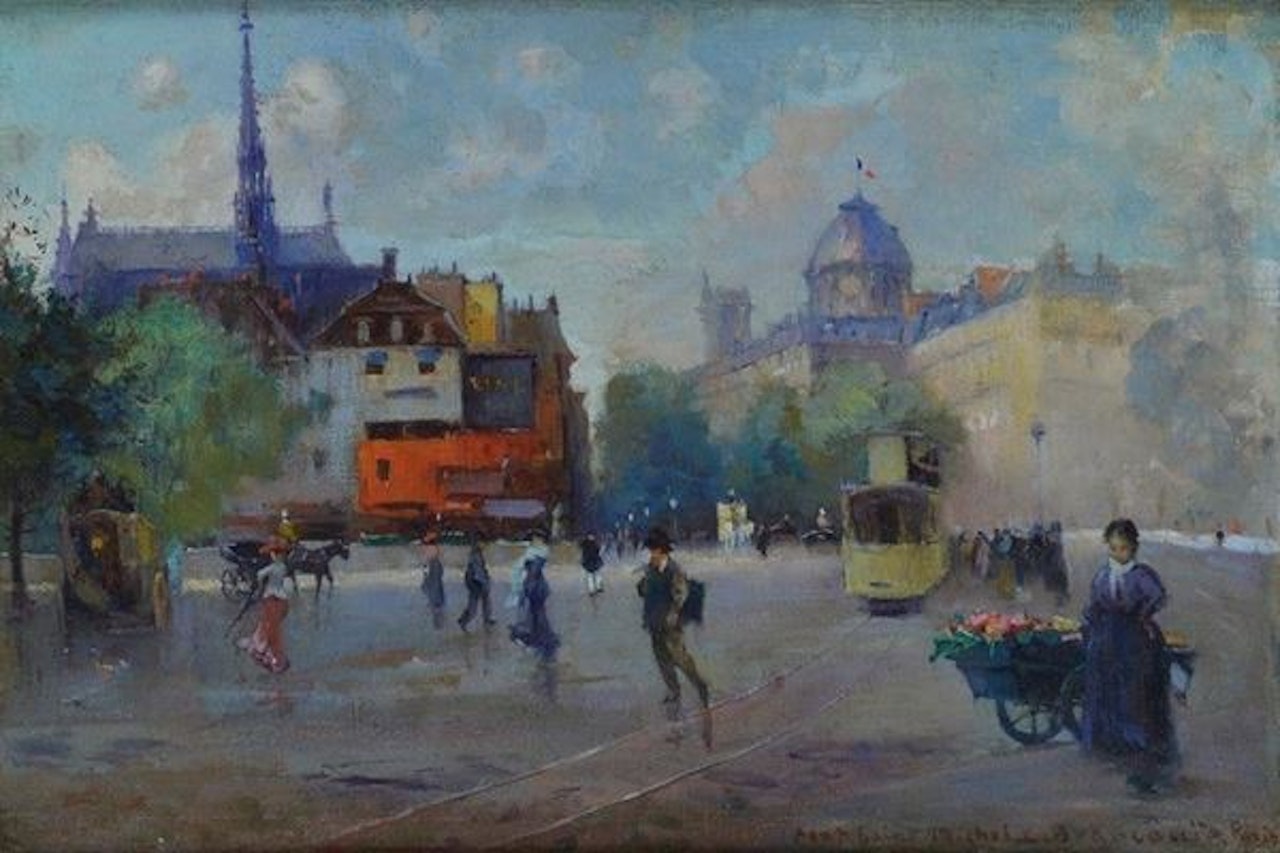 View of Mont Saint Michel by Carlo Brancaccio