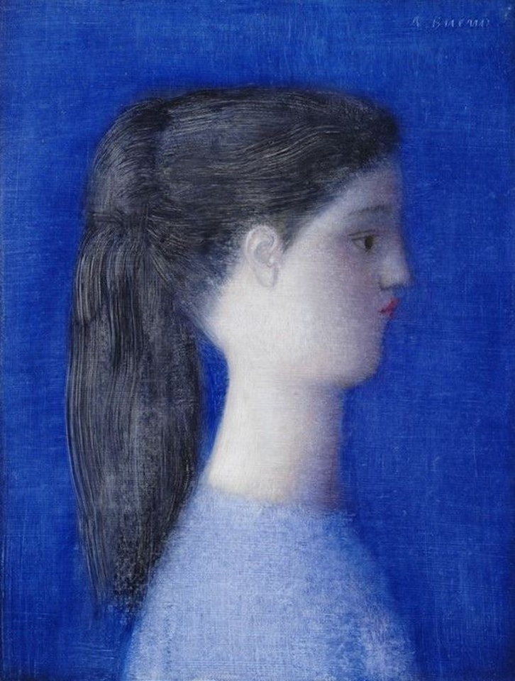 Girl profile by Antonio Bueno