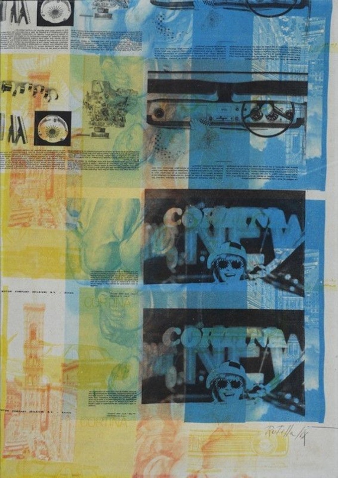 Untitled by Mimmo Rotella