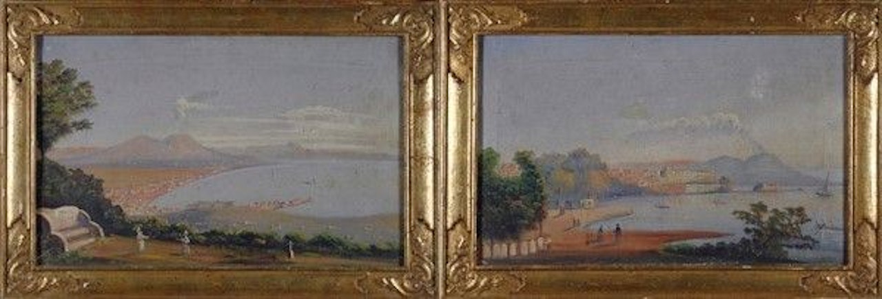 Views of Naples by Neapolitan School