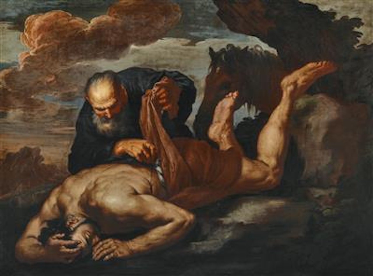 The Good Samaritan by Antonio Zanchi
