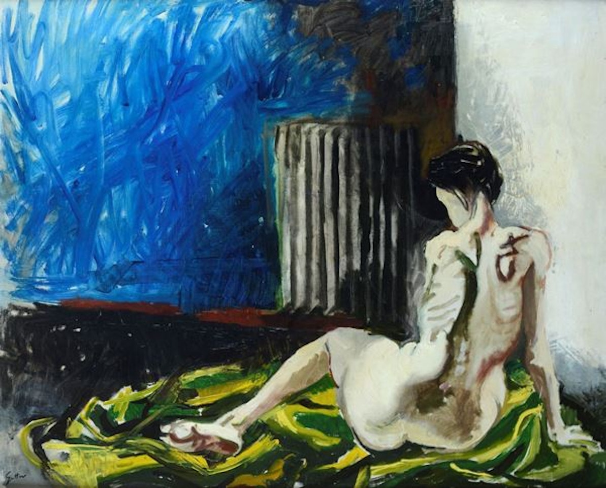 Naked from the back by Renato Guttuso