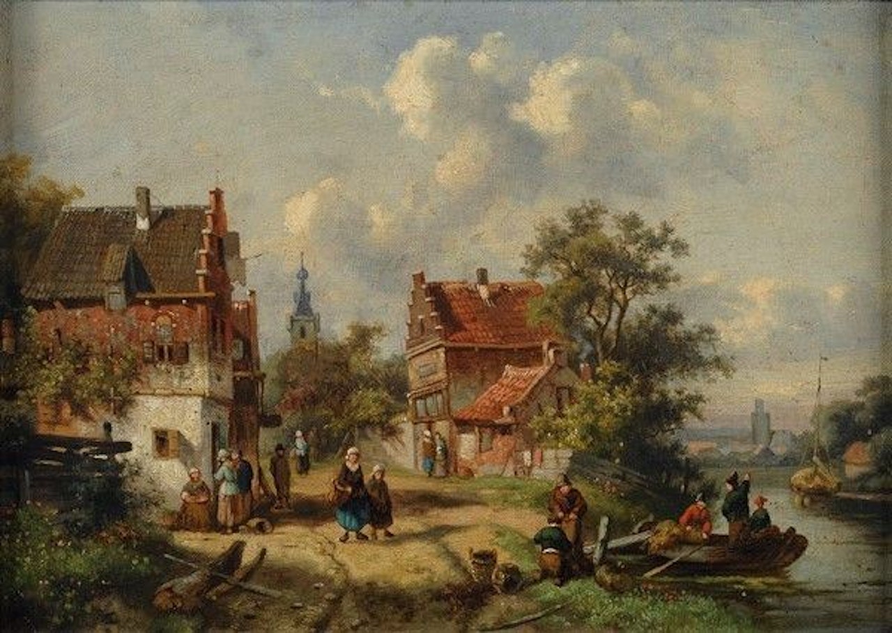 Country life by Dutch School