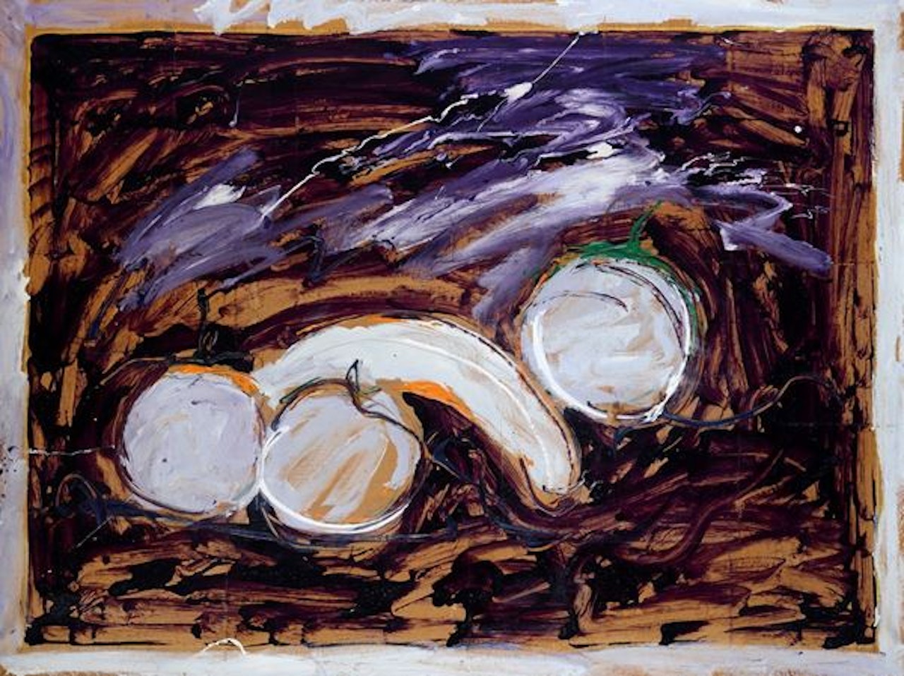 Without title by Mario Schifano