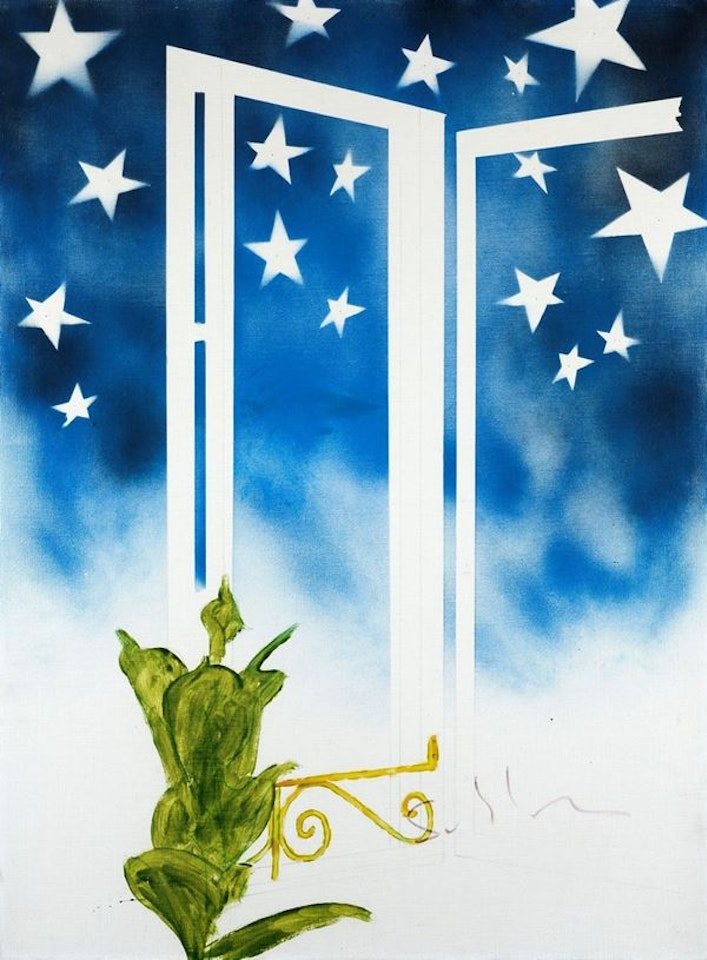 Without title by Mario Schifano