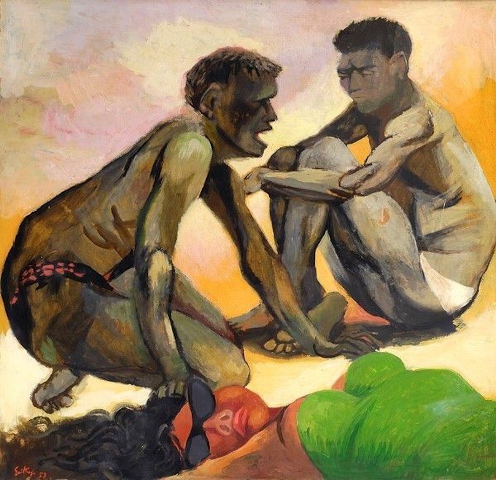 The Beach by Renato Guttuso