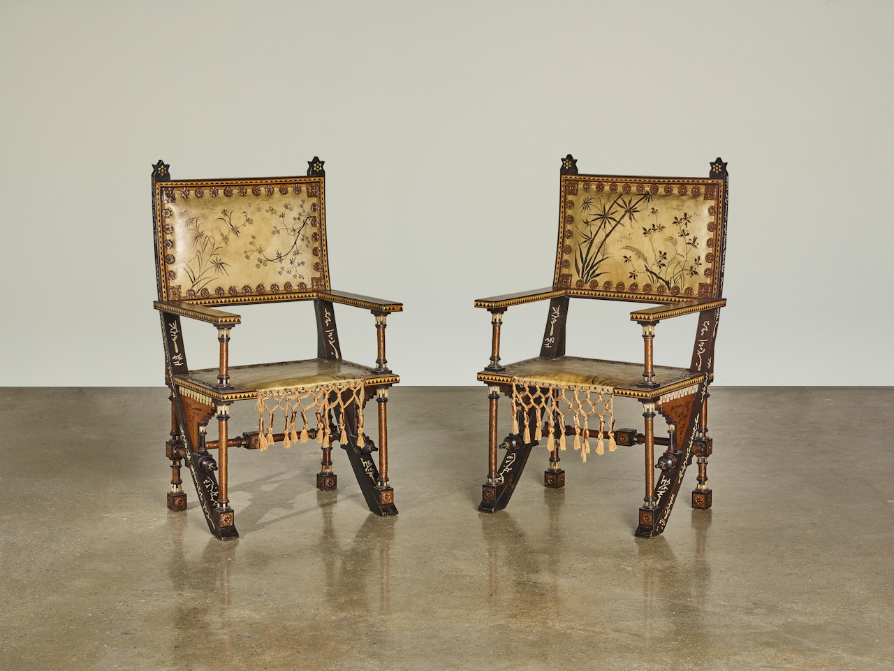 Pair of Armchairs by Carlo Bugatti