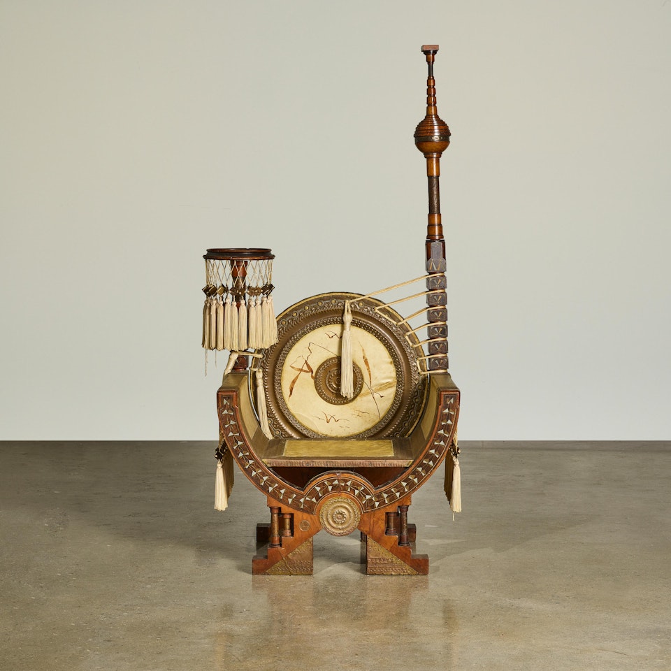 Throne by Carlo Bugatti