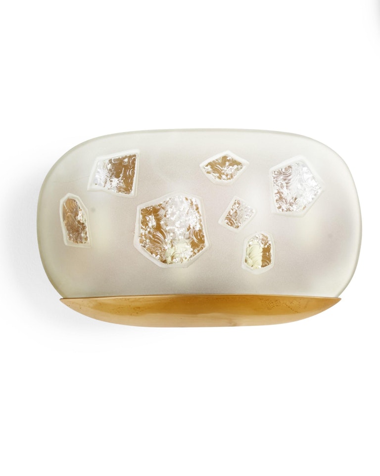 Rare Special Order Wall Light; model no. 2301 by Max Ingrand
