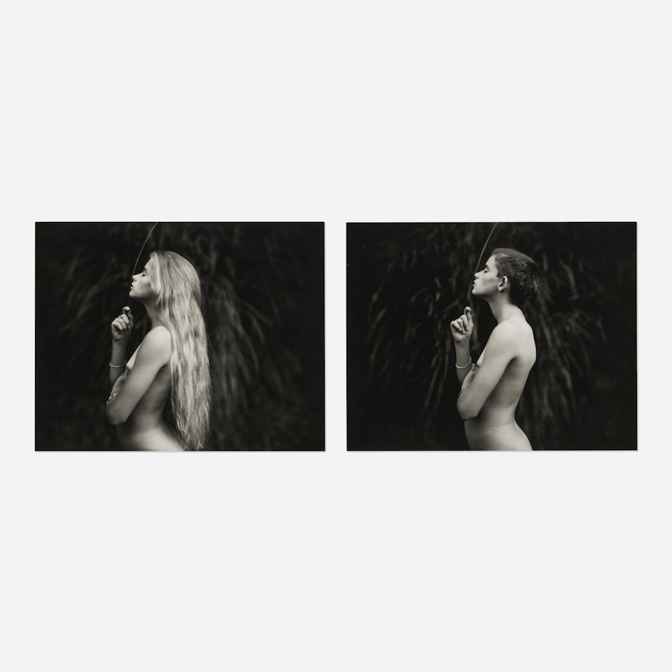 Jessie at 12 (diptych) by Sally Mann