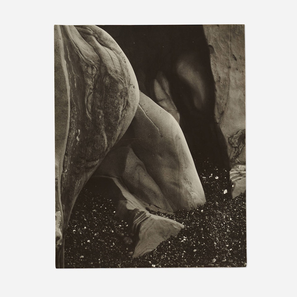 Rocks-Point Lobos by Edward Weston