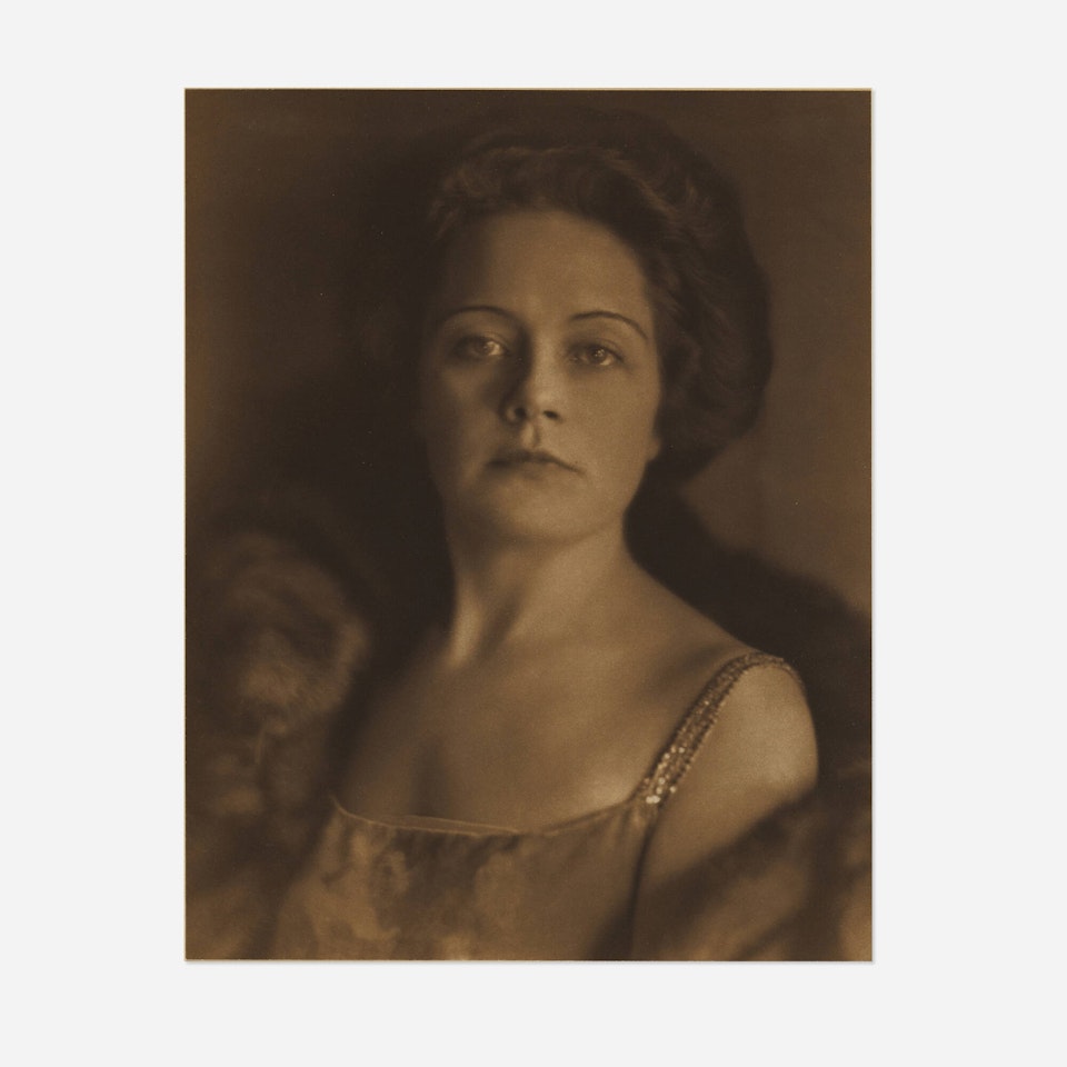 Woman in Evening Gown by Edward Weston