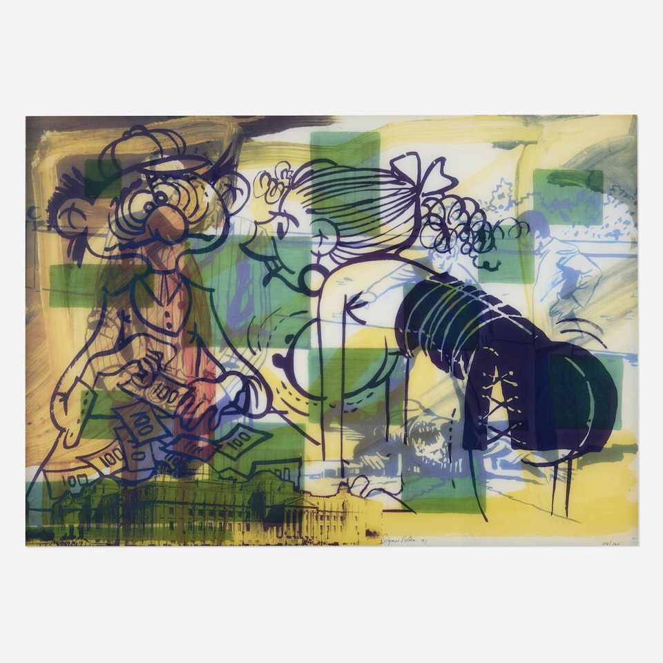 Leave the Lab and Enter the Office by Sigmar Polke