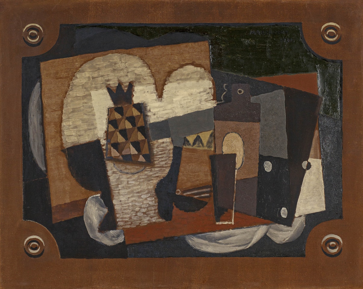 "Nature Morte" (á l"Ananas). by Louis Marcoussis