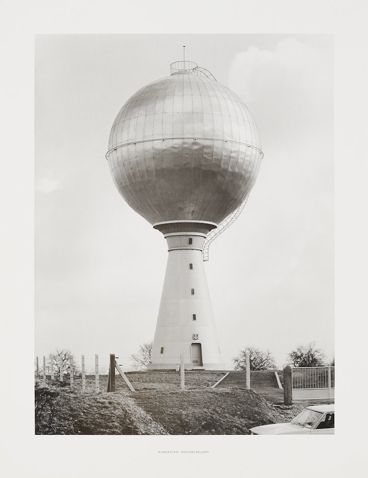 Wasserturm Verviers, Belgien. by Bernd & Hilla Becher