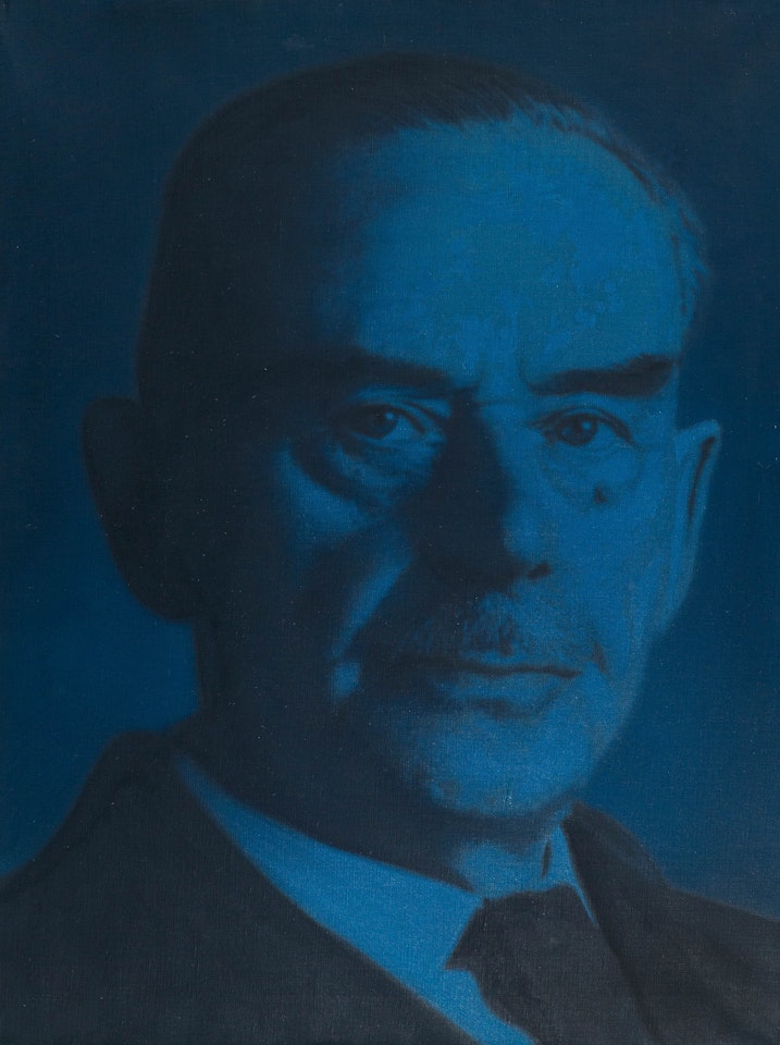 "Thomas Mann". by Gottfried Helnwein