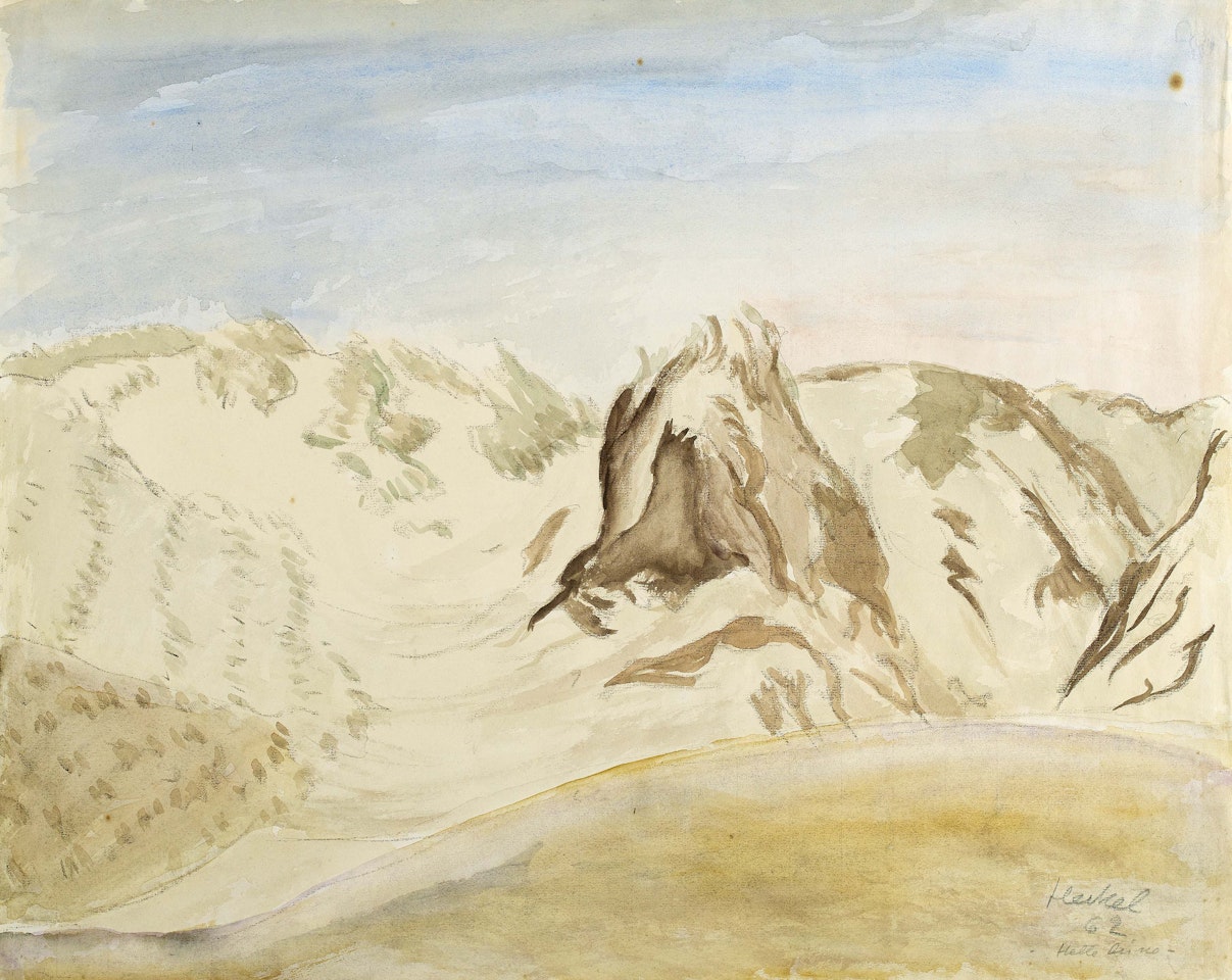 "Bright Dune". by Erich Heckel