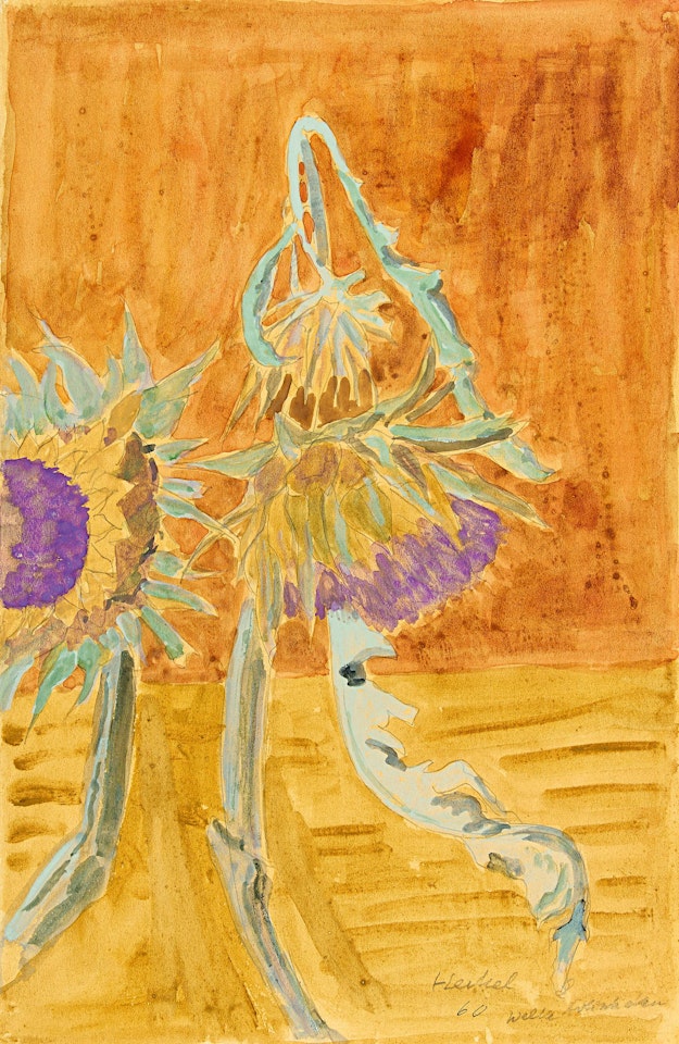 "Wilted Artichokes". by Erich Heckel
