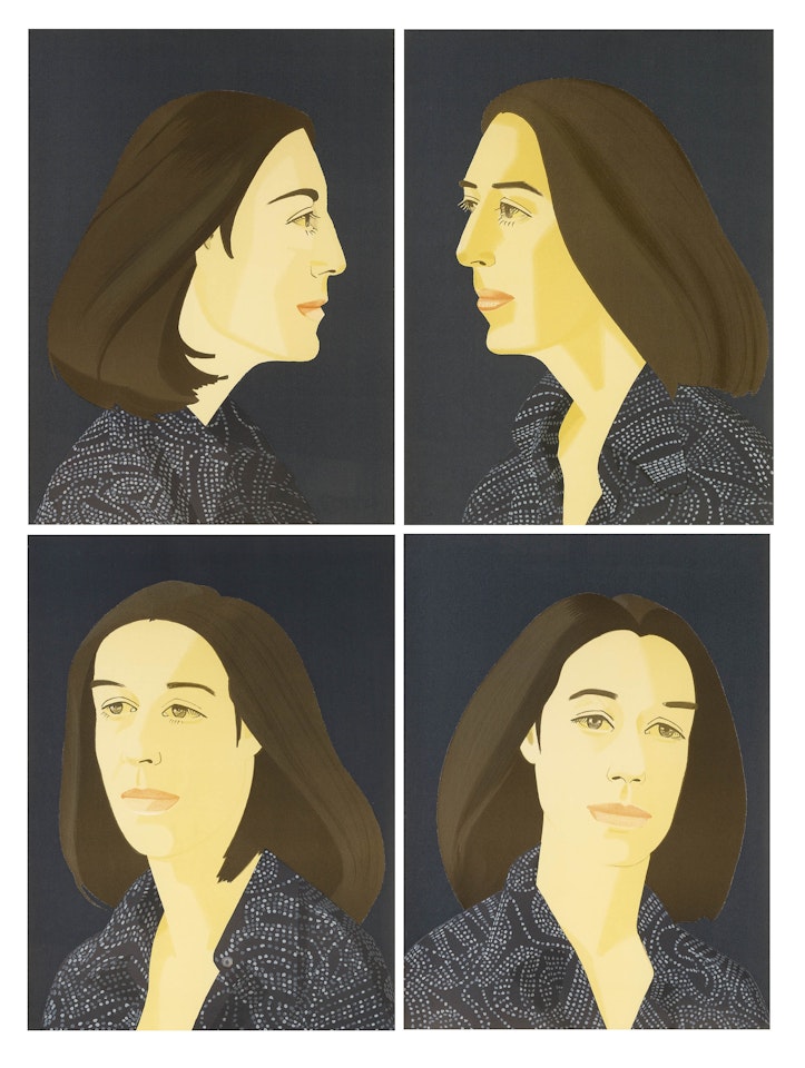 Ada four times series. by Alex Katz