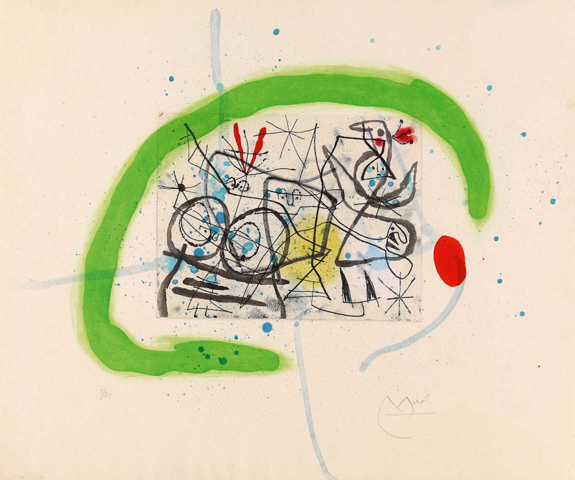 Preparatifs d"Oiseaux IV. by Joan Miró