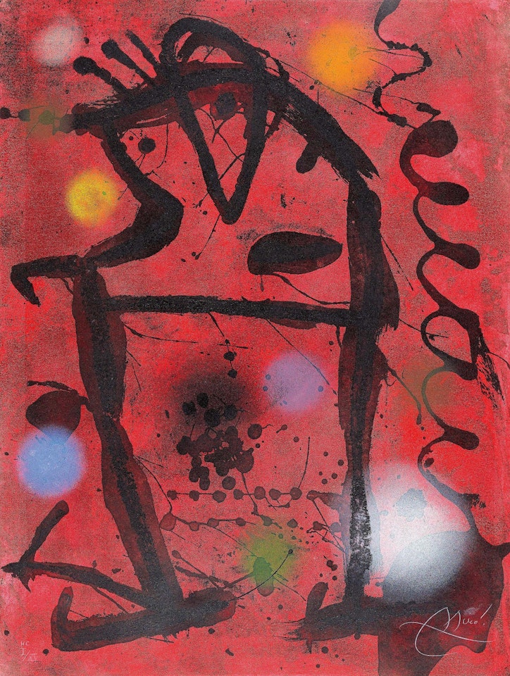 Grans Rupestres VII. by Joan Miró