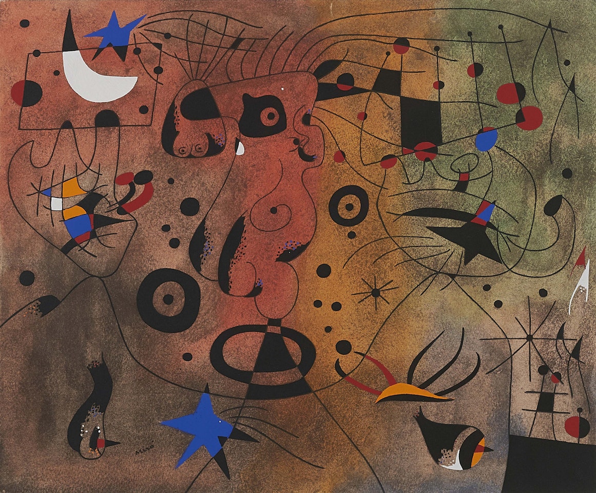 From: Constellations. by Joan Miró