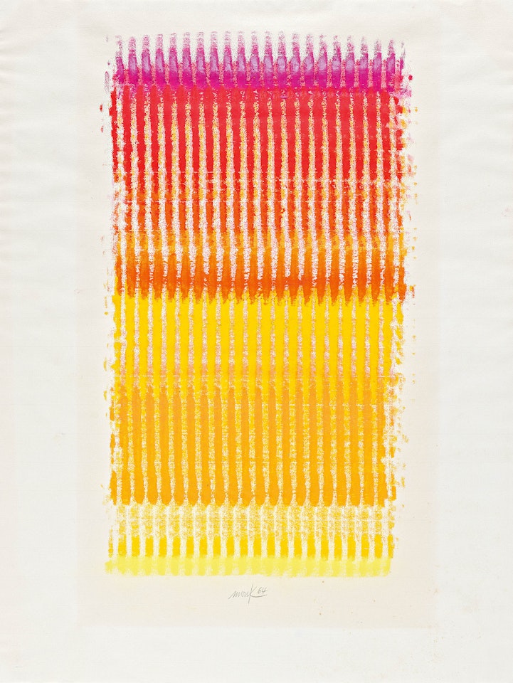 Untitled (Colour Chromatics). by Heinz Mack
